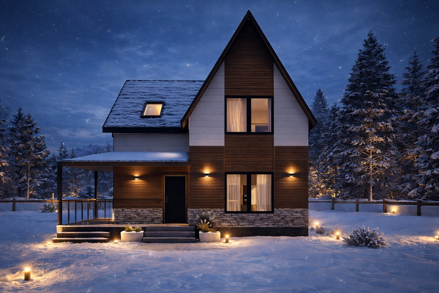 Nordica 182 – İki Katlı Çelik Villa